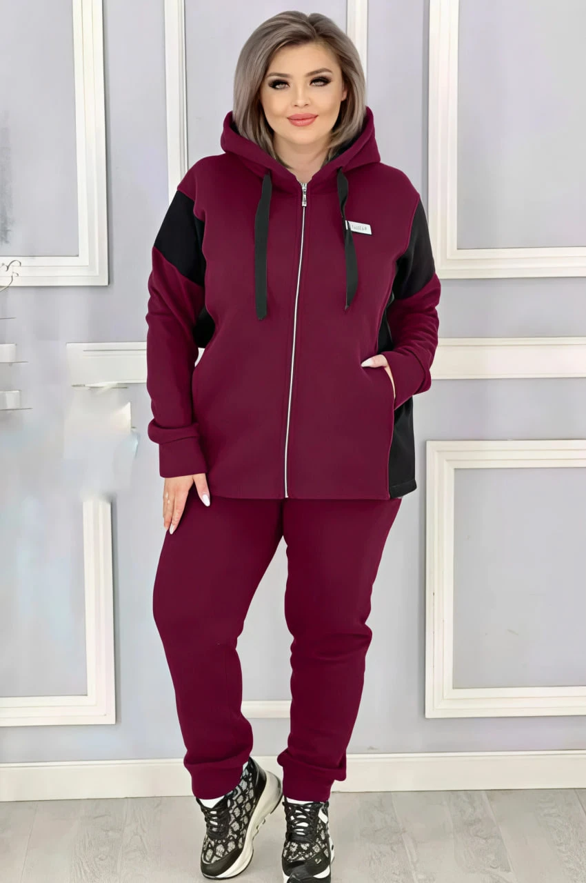 Костюм Fresh Look, бордо